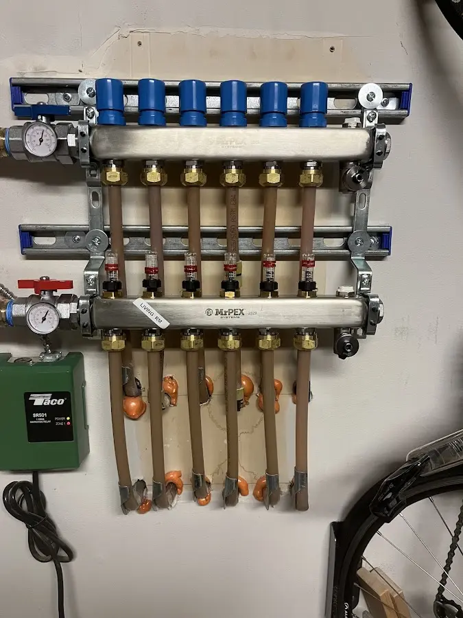 Plumber performing Leak Detection at a residential property in Kayenta